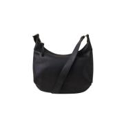 Black Accessorize Leather Medium Scoop Acc Bags Bags Day