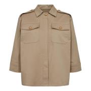 Dylan Button Jacket - Sand