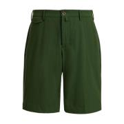 Grønn Chino Bermuda Shorts