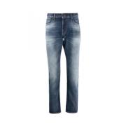 Moderne Slim-Fit Stone Washed Jeans