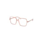 Feminine Pink Frame Glasses