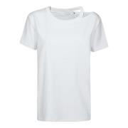 Hvit Auranie T-Skjorte