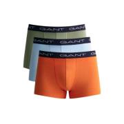 Flerfarget Gant Underwear Trunk 3-Pack Boxer