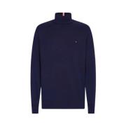 Herre Cashmere Blandet Turtleneck Genser