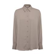 Taupe Calvin Klein Recycled Cdc Relaxed Shirt