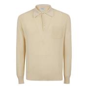 Bomull Polo Hals Pullover