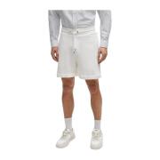 Hvit Lasdun Oversized-Fit Shorts Shorts