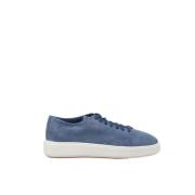 Clean-icon Suede Sneakers