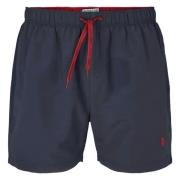 Marineblå U.S Polo Aza Shorts Med U.S Polo Logo - Marineblå Shorts