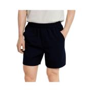 Navy Plain Turipl Shorts 041 Shorts