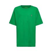 Grønn T-skjorte - Signaturbrodert Ponni