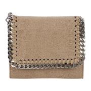 Falabella Small Flap Lommebok Nude & Neutrals
