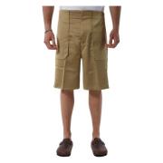 Satin Bermuda Shorts