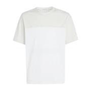 Moderne Colorblock T-skjorte