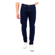 Enkle Slim Fit Stretch Jeans Menn - Dc-059