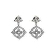 Pre-owned White Gold earrings