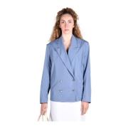 Bomull Blazer Jakke