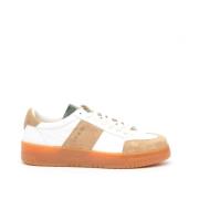 Brun og hvit Sailclub Sneakers