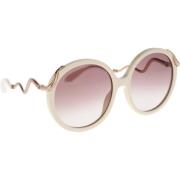 Stilig Solbriller med Gradientlinser for Kvinner