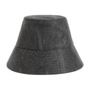 Svart Paisley Bucket Hat Aw23