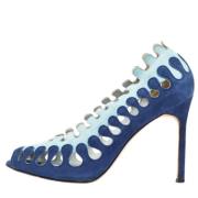 Pre-owned Suede heels