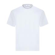 Hvit Grafisk Print T-skjorte