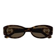 Vintage Mandelformet Solbriller Gg1660S