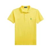 Gul Slim Fit Polo Skjorte