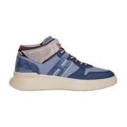 Blå Sneakers Rebel Midi Stil