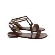 Pre-owned Leather sandals