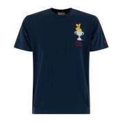 Homer Blå T-skjorte