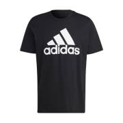 Sorte T-skjorter og Polos med Stor Logo
