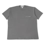 Grå Bomull T-skjorte Fm-T026-S24/Gr