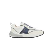 Eco-Dover Hvit Blå Sneakers