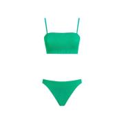 Emerald Green Bikini Badetøy Tilbehør