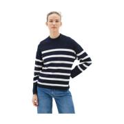 Striper Pullover Sweater
