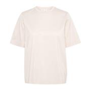 Boxy Silhouette Tee Top Moonbeam