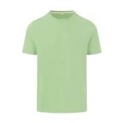 Grønn Bomull T-skjorte Moderne Passform