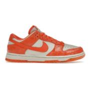 Sneakersy Cracked Orange Low