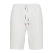 Hvite bomull Bermuda shorts Vår/Sommer 2024