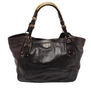 Pre-owned Leather totes