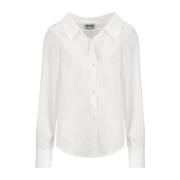 Hvit Bomullsskjorte for Kvinner