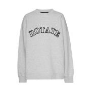 Logo Crewneck Sweatshirt - Lys Grå Melange