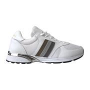 Hvite Mesh Lave Top Trainers