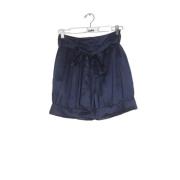 Pre-owned Marineblå silke Marc Jacobs shorts