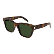 Stilige solbriller - Havana/Grønn