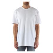 Oversize Bomull T-skjorte