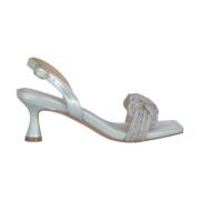 Knotted Band Heeled Sandal