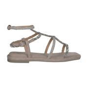 Dobbel Armbånd Flat Sandal