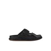 Glitrende Mesh Sandal